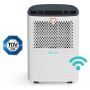 Dezumidificator AlecoAir D12 HOME,12 l /24h, WiFi, Uscare Rufe, Display digital, Higrostat, Timer, Debit 100 mc/h
