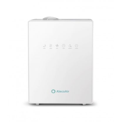 Resigilat - Umidificator cu ultrasunete AlecoAir U30 IONIC, Ionizare, Higrostat, Timer, Telecomanda, Display Digital