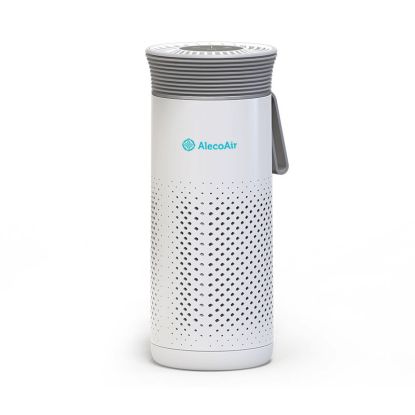Purificator de aer AlecoAir P06 ATOM, Portabil, Lampa UV-C, Filtru True Hepa H13, Carbon Activ, Alimentare USB