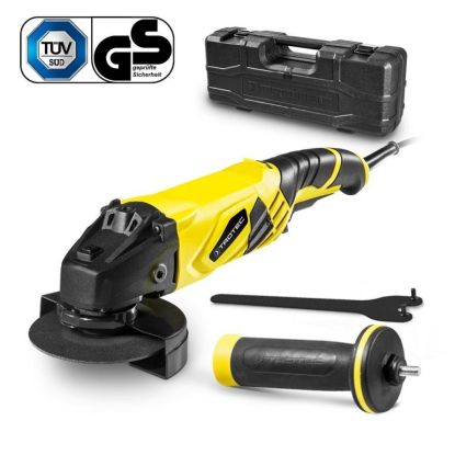 Polizor unghiular PAGS 10-125, Maner Softgrip, Putere motor: 1200W, Rotatie constanta: 5000-12000 rpm