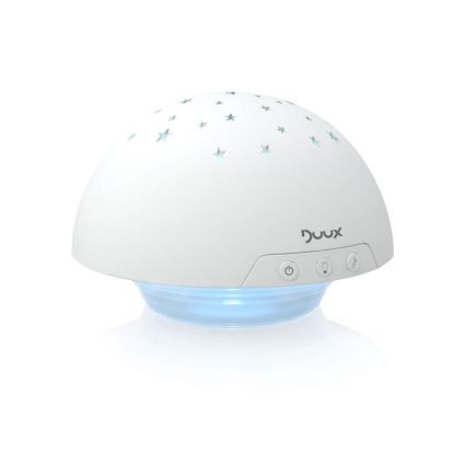 Proiector si lampa cu sunete Duux Alb, Microfon, Inchidere automata, Adaptor inclus