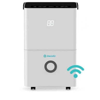 Dezumidificator si purificator AlecoAir D30 GRANDE, WiFi, 30 L/ zi, Filtru HEPA, Uscare Rufe, Display digital, Higrostat, Timer