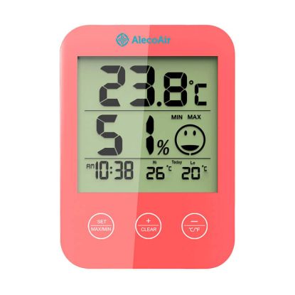 Termohigrometru AlecoAir M02 RED, Display digital, Diagrama de confort, Schimbarea modului de afisare