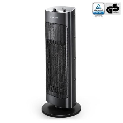 Aeroterma ceramica Trotec TFC 20 E, Putere incalzire pana la 2000W, 2 Trepte de incalzire, Lampa de control, Termostat reglabil