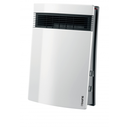 Aeroterma electrica pentru baie Supra Lito Alb, Putere incalzire pana la 1800W, 2 trepte incalzire, Filtru antibacterian lavabil