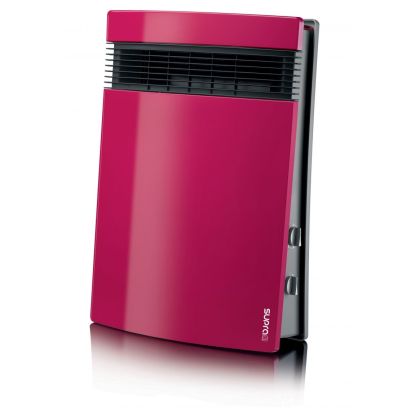 Aeroterma electrica pentru baie Supra Lito Fucsia, Putere incalzire pana la 1800W, Filtru antibacterian lavabil, Termostat