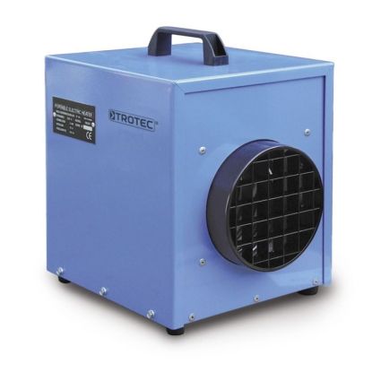 Aeroterma electrica profesionala TDE 25, Putere incalzire pana la 3000W, Debit de aer 250 m3/h, Termostat