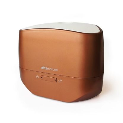Difuzor de aroma ultrasonic Air Naturel Airom Cupru, Led Iluminare, Functie AromaWaveTM, Capacitate rezervor 110 ml