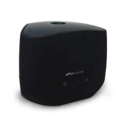 Difuzor de aroma Air Naturel Airom Negru, Led Iluminare, Functie AromaWaveTM, Capacitate rezervor 110 ml