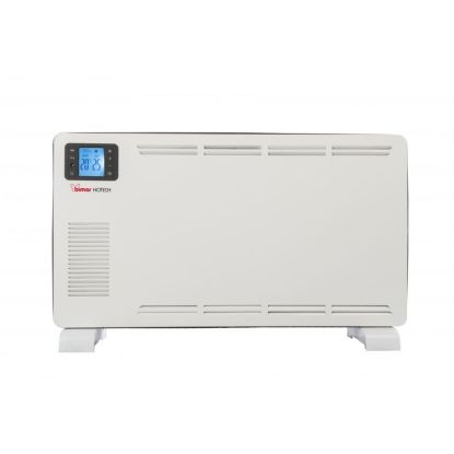 Convector Electric cu aplicatie Smartphone Bimar Caldissimo, Smart WiFi, Putere maxima 2000W, Timer, Termostat, Display digital