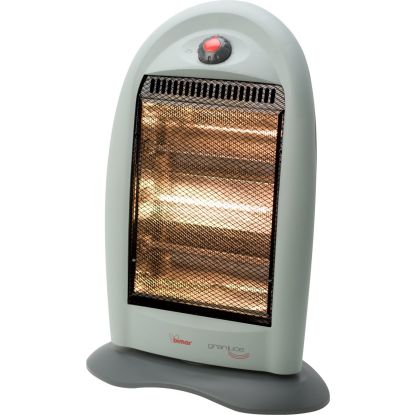Radiator cu halogen Bimar Granluce, Termostat, Oscilatie, Putere incalzire pana la 1200W, 3 Trepte incalzire, Protectie IP20