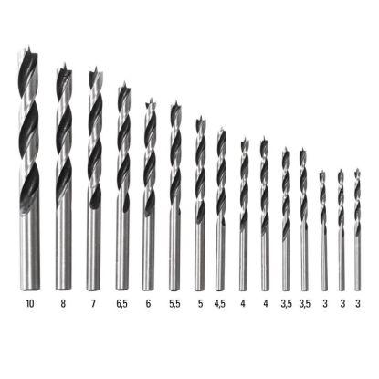 Set de burghie pentru lemn Trotec