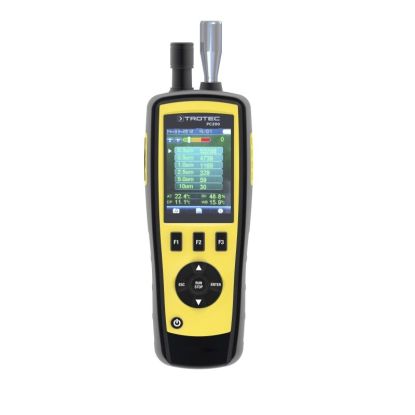 Contor particule pentru detectarea calitatii aerului TROTEC PC200, Data logger 5000 valori, Display LCD