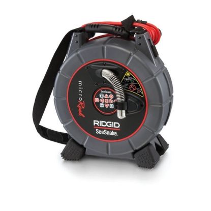 Camera de inspecție SeeSnake microReel, Contor metri, Lentila de cristal de safir