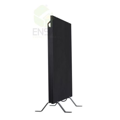 Panou ceramic Ensa CR500T Black, Putere maxima 525W, Termostat, Protectie IP44, Pentru spatii de pana la 10mp