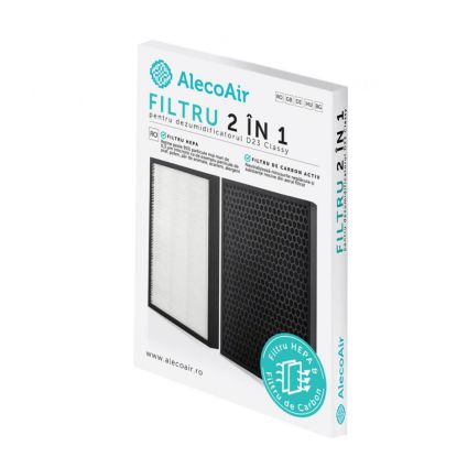 Filtru 2 in 1 HEPA si Carbon Activ pentru Dezumidificatorul D23 CLASSY