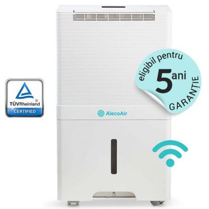 Dezumidificator si Purificator AlecoAir D55 DOLOMIT, WiFi, Pentru 150 m2, TRUE HEPA, Carbon, Child Lock, Swing
