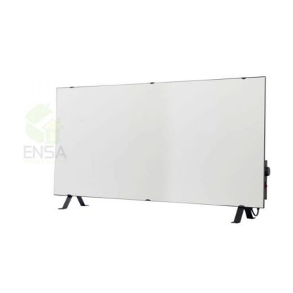 Panou ceramic Ensa CR1000T White, Putere maxima 1000W, Termostat, Protectie IP44, Pentr spatii de pana la 18mp