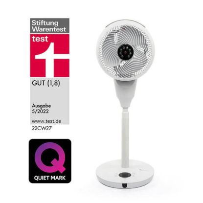 Circulator de aer MeacoFan 1056P Pedestal, Debit 1653 m³/h, Telecomanda, 12 Viteze, Display, Quiet Mark