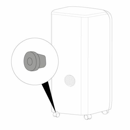 Dop de evacuare pentru TROTEC PAC 3500 X