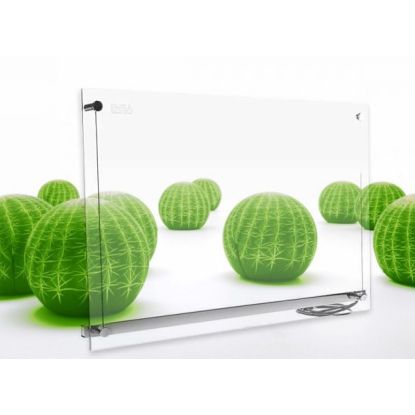 Panou infrarosu din sticla transparenta Ensa P750G Visio, Putere maxima 700W, Pentru spatii de pana la 14mp