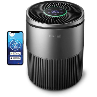 Purificator de aer CleanAir Optima CA 503T, Wi-Fi, Ionizare, Lampa UV-C, Filtru TRUE HEPA, Carbon Activ, Difuzor aroma