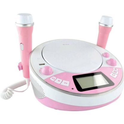 Karaoke copii X4 Tech Bobby Joey Rose, 2 Microfoane, Functie Karaoke, Difuzoare stereo