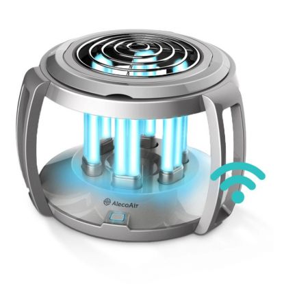 Lampa UV-C cu Ozon AlecoAir L60 SMART, WiFi, Telecomanda, 3 Moduri de utilizare, Spectru UV-C: 254 nm
