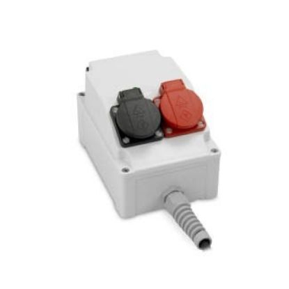 Limitator de curent de pornire ASB 3500, Carcasa robusta PVC, Protectie impotriva stropirii cu apa