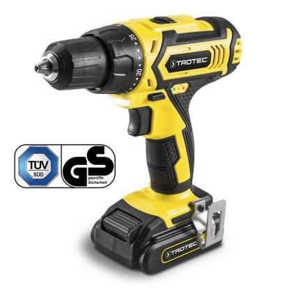 Masina de gaurit si insurubat Trotec Germania PSCS 10 cu acumulator 20V, Lumina LED integrata