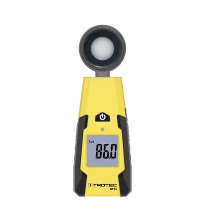 Luxmetru TROTEC BF06, Functie Max, Display iluminat automat, Deconectare automata