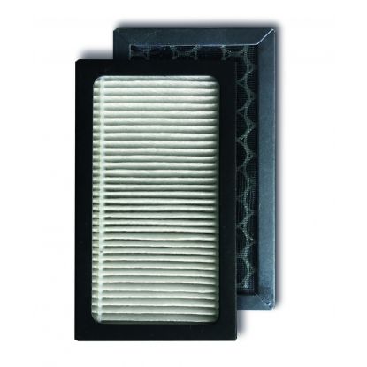 Set 3 filtre 2 in 1 HEPA si Carbon Activ pentru Umidificator si Purificator MeacoMIST DELUXE 2020