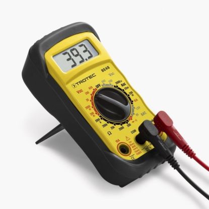Multimetru digital Trotec BE48, 7 Functii de masurare, Categoriei de masurare CAT III 600 V, Test dioda