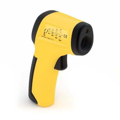 Pirometru BP15 Trotec, Termometru cu infrarosu, Optica de măsurare 8:1, Functia HOLD, Functia Min/Max