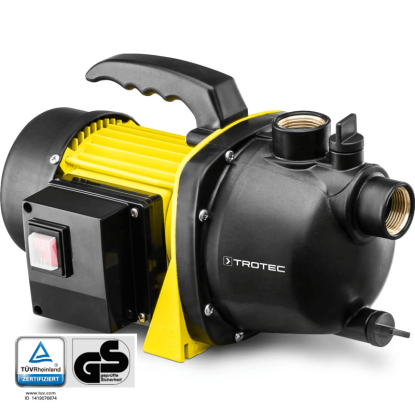 Pompa de gradina TGP 1000 E, Putere 1000W, Capacitate pompare 3300 l/h, Sistem automat de pornire