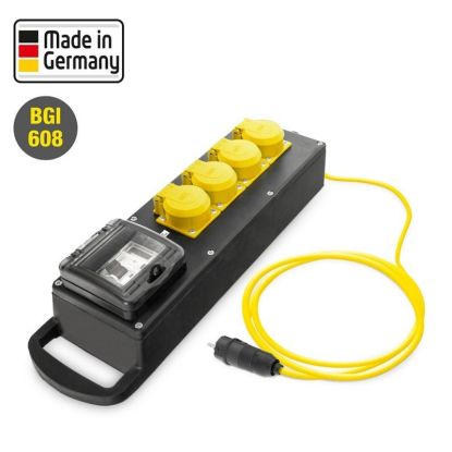 Priză multiplă Trotec PV4-MID, Clasa precizie A, Protectie lovituri IK10, Protectie IP44, Afisaj LC cu 6 pozitii