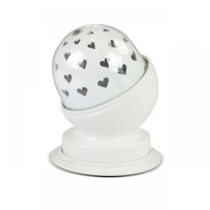 Proiector inimi camera copii X4 Tech, Lampa LED, Unghi fascicul: 180°, Rotire 360°