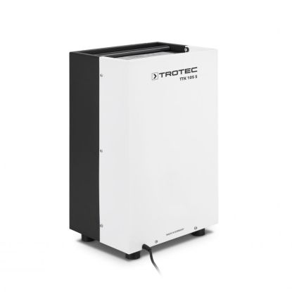 Dezumidificator Trotec TTK105S, 30l/zi, Debit 240mc/h, Pentru spatii de pana la 90mp,Higrostat reglabil, Display digital, Timer
