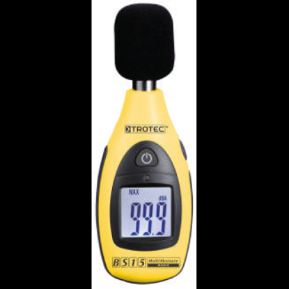 Sonometru TROTEC BS15, Domeniu de masurare: 40-130 dB, Timp de declanșare: 125 ms, Deconectare automata