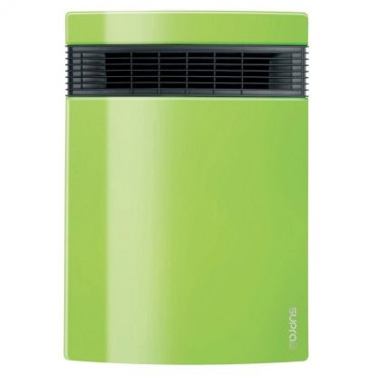 Aeroterma electrica pentru baie Supra Lito Verde Fistic, Protectie IP21, Putere 1800W, Termostat, Filtru antibacterian lavabil,