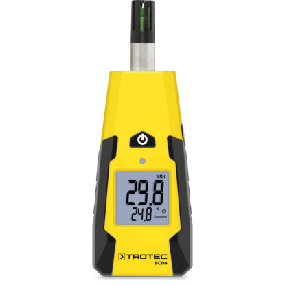 Termohigrometru Trotec BC06, Afisaj dublu, Functie Min/Max, Iluminare automata display, Deconectare automata