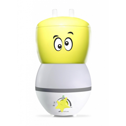 Umidificator de aer Air Naturel Gotakid, Rata umidificare 350ml/h, Lampa de Veghe, Consum 30W/h, Pentru 30mp, Higro-Smart
