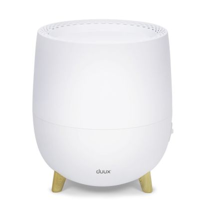 Umidificator si difuzor de aroma Duux Ovi, Rata umidificare 200 ml/ora, Consum 20W/h, Filtru pentru calcar/microbi, Pentru 30mp