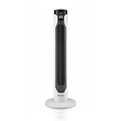 Ventilator turn AlecoAir V35 VIVENTO, Ionizare, 3 Viteze, Oscilatie 70°, Telecomanda, Timer, Mod Noapte, Recomandat 35 mp