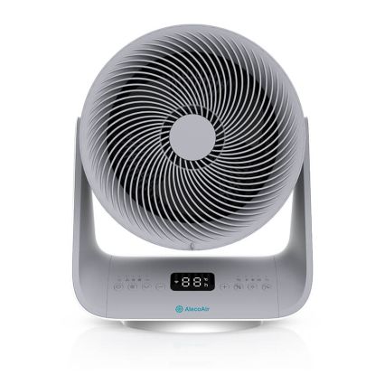Circulator de aer cu Incalzire AlecoAir V50 EVRON, WiFi, 3 Viteze, Oscilatie 80°, Incalzire 2000W, Mod ECO, Timer, Telecomanda