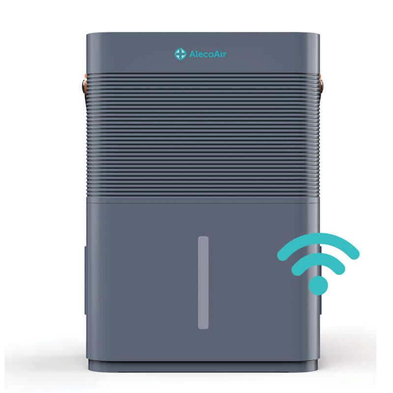 Resigilat - Dezumidificator si Purificator AlecoAir D7 Mio  WiFi  7l / 24h  Filtru 3 in 1 True Hepa + Carbon Activ  FanStop  Timer  Sleep