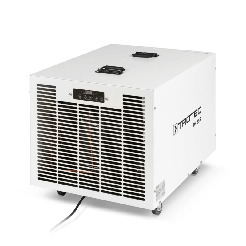 Dezumidificator industrial TROTEC DH 65 S, Capacitate dezumidificare 80l / 24h, Debit de aer 1100 m³/h Dezumidificator Industrial alecoair.ro Dezumidificator industrial TROTEC DH 65 S, Capacitate dezumidificare 80l / 24h, Debit de aer 1100 m³/h Dezumidificator Industrial alecoair.ro