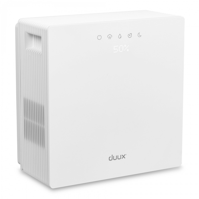 Spalator de aer purificator si umidificator Duux Motion Filtru de Carbon Activ Pentru 40mp Higrostat Timer Silentios