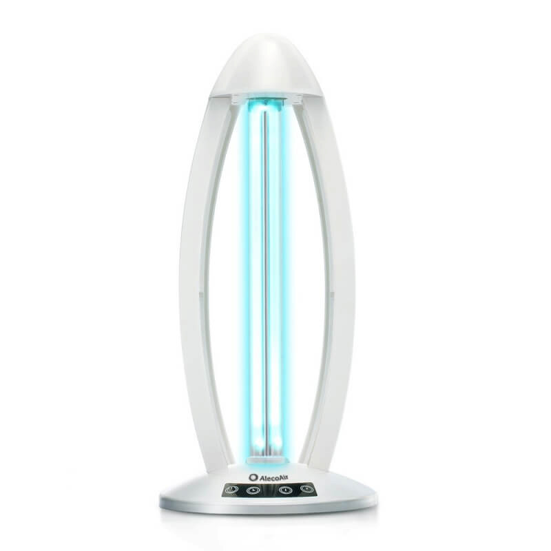 Lampa sterilizare cu UV-C AlecoAir L30 TOWER, Telecomanda, Recomandat pentru incaperi de pana la 30m2 - 2
