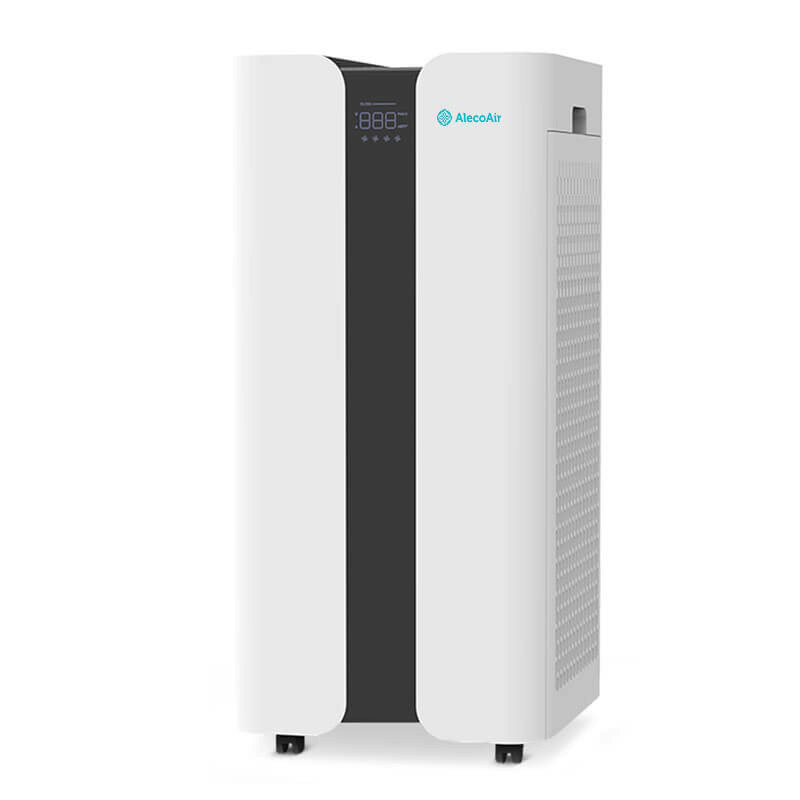 Purificator de aer AlecoAir P120 MONOLITH, 2 x Filtre True Hepa & Carbon, 2 x Lampi UV-C, Ionizare, WiFi, Aplicatie - 2